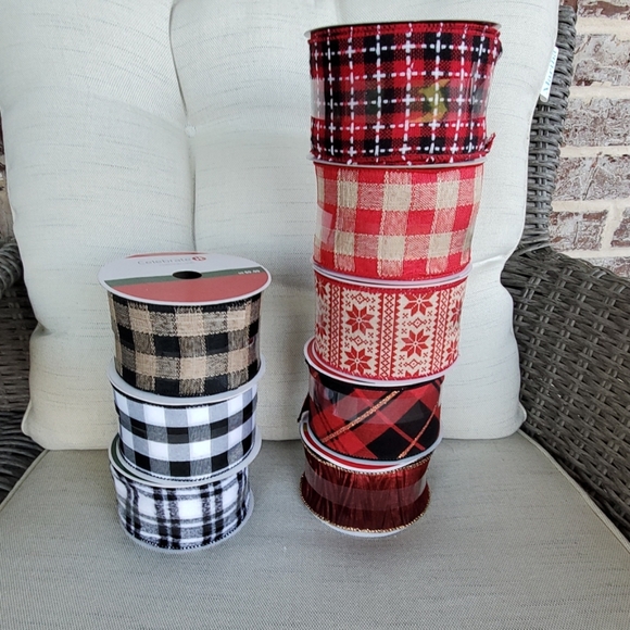 ASSORTED WIRED RIBBON - Picture 2 of 5